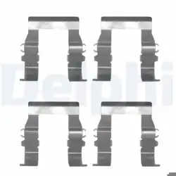 DELPHI LX0171 | Fren Balata Montaj Takımı