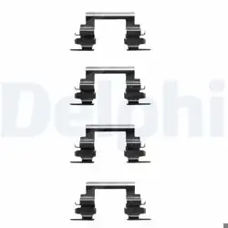 DELPHI LX0364 | Fren Balata Montaj Takımı