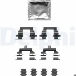 DELPHI LX0678 | Fren Balata Montaj Takımı