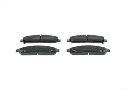 BOSCH 0986495159 | Isuzu D-Max I 3.0 DiTD 2WD 4WD Ön Fren Balatası 2002-2012