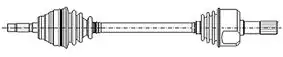METELLİ 17-1049 | Sol Aks Komple Land Rover Freelander 1 8 2 5 4 4 98 06