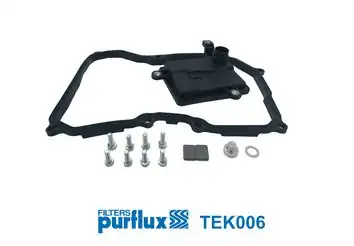 PURFLUX TEK006 | Şanzıman Filtre Kiti VW Golf VII Passat Polo Ibiza Leon Fabia 09g Aq160 Aq250 Tr60sn
