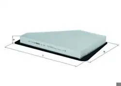 MAHLE LA 287 | Klima Filtresi Mercedes W140 91-98