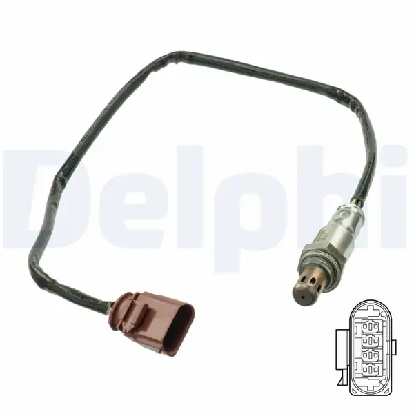 DELPHI ES21090-12B1 | Lambda Sensörü VW Golf Passat Audi A3 Seat Leon Skoda Octavia Öncesi Katalizör