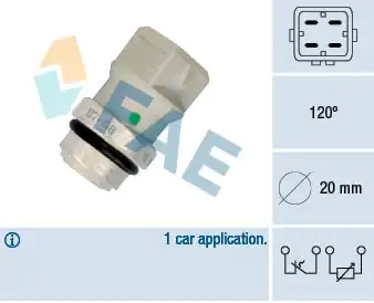 FAE 34321 | Hararet Müşürü VW Golf III 2 0 Gtı