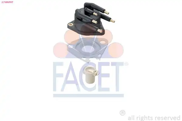 FACET 2-7686PHT | Distribitor Kapağı Tevzi Makarası Laguna İ 1 8 2 0 F3p 93