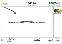 VALEO 574147 | Silecek Süpürgesi Sılencıo Yolcu Tarafı 400mm (Renault Scenic / Peugeot 206) 400 /