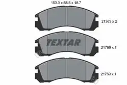 TEXTAR 2136301 | Fren Balata Seti Pajero II B.M 90 -