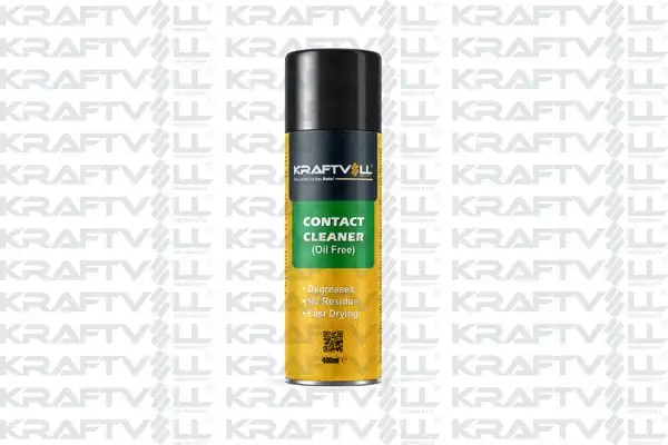 KRAFTVOLL 17042005 | Kontakt Temizleme Sprey Yağsız 400ml Bakım Marka 6 Adet