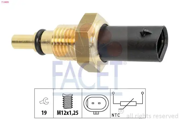 FACET 73-400 | Sensör Eksoz Gazı Sicakligi 654 656