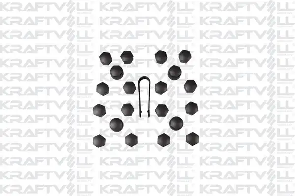 KRAFTVOLL 21030299 | Bijon Kapağı Takım Gri 20 Ad 16 Normal 4 Şifreli Cikarma Aparatı A1 A3 A4 A5 A6 A7 A8 Q3 Q5 Q7