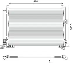 VALEO 814403 | Kondenser Ford Ranger 2006
