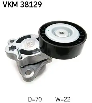 SKF VKM38129 | Kayış Gergi Rulmanı Kütüklü W205 18 C257 18 W213 16 W222 16