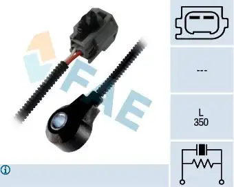 FAE 60233 | Vuruntu Sensörü Ford Connect 1 8 TDCI 02 14 C Max Dm2 1 8 TDCI 07 09 Mondeo IV Sedan Ba7 1 8 TD