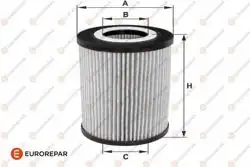 EUROREPAR 1682283080 | Yağ Filtresi W211-219-221-164-Jeep-Chrysler M642 05-16