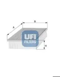 UFI 30.287.00 | Filtre Hava-(Hyundai Accent 00 / 06 1.3-1.5-1.6 Benzinli Milenyum-Admıre)