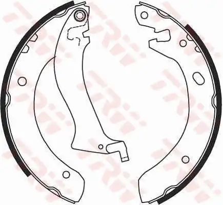 TRW GS8633 | El Fren Balatası Arka Pabuclu Land Rover Freelander 1 8 16v 4 4 98 06