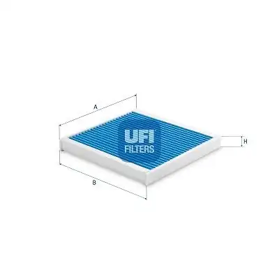UFI 34-176-00 | Kabin Filtresi Aktif Karbonlu Mercedes Smart Fortwo