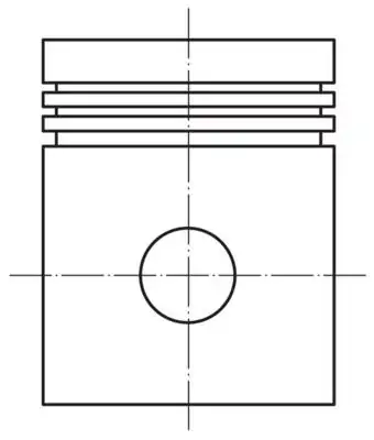 MAHLE 0122100 | Motor Piston Segman 79 00 Std Astra G H Meriva A Vectra C Zafira B 1 6 16v Z16xep 77kw 101ps 79 00 4 Sil. 012pi00021100