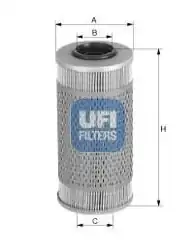 UFI 26.689.00 | Mazot Filtresi (Opel Astra G 1.7 Y17DT, 2.0D, 2.0DTI, Astra H 1.7 CDTI, Vectra B/C 2.0DTI)