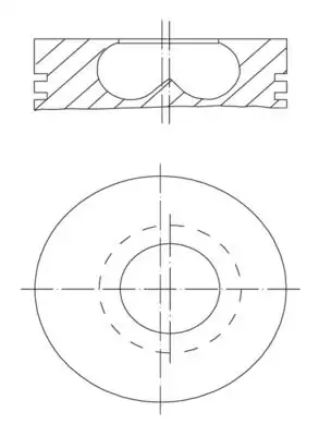 MAHLE 081PI00123002 | Piston Segman 84 50mm Bmw B37 B47 F10 F20 F30 F40 G20 G30 G22 F32 F34 F36 G32 G11 F48 F15 Mini F54 F55 F56 F57 F60