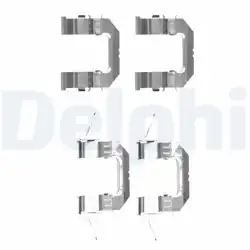 DELPHI LX0529 | Fren Balata Montaj Takımı