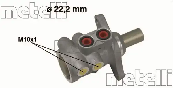 METELLİ 05-0532 | Fren Ana Merkezi ABS li Peugeot 206