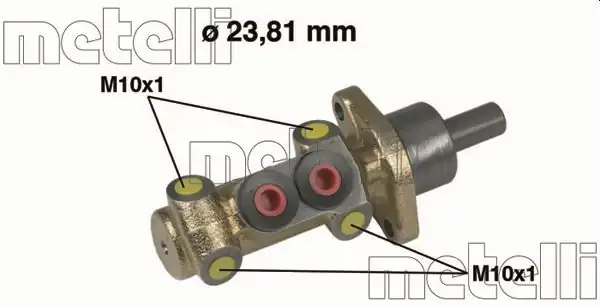 METELLİ 05-0398 | Ana Fren Silindir VW Sharan 95 10