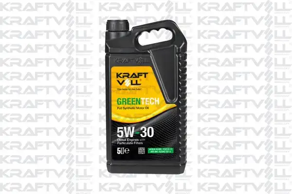 KRAFTVOLL 17012009 | Motor Yağı Dizel Dpf Dizel Partikül Filtre Greentech 5w30 Tam Sentetik Acea C3 Sn 5 LT 4 Adet