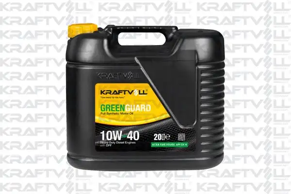 KRAFTVOLL 17013001 | Motor Yağı Av Dizel Dpf Dizel Partikül Filtre Greenguard 10w 40 Ck 4 Tam Sentetik 20 LT