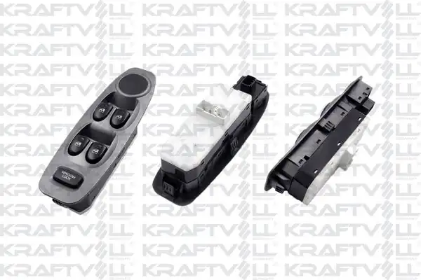 KRAFTVOLL 04050041 | Cam Anahtarı Hyundai Accent II 00 05 Sol Ön 5 Tuş