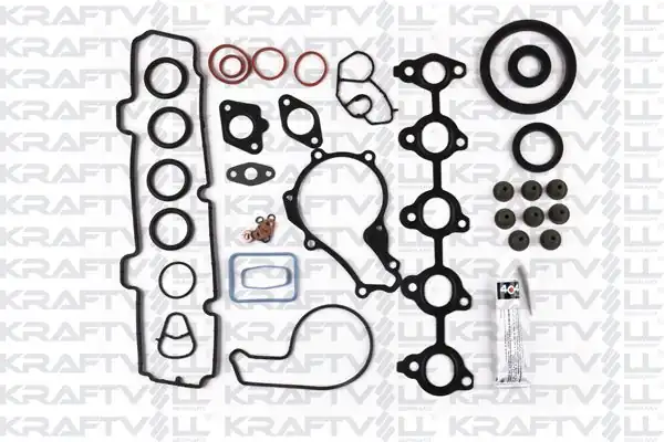 KRAFTVOLL 12010001 | Motor Takım Contası Alt Üst Full Skt Keçeli Subap Lastili P107 P206 P307 Nemo Bipper P207 C1 C2 C3 Xsara II