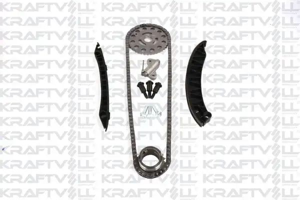 KRAFTVOLL 12100104 | Eksantrik Zincir Seti Renault Koleos Laguna Nissan Qashqai X Traıl 2 0 dCi 16v M9r