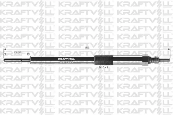 KRAFTVOLL 05030072-12 | Kızdırma Bujisi Renault Master III Fluence Megane III Nissan Navara Qashqai X Traıl Opel Vivaro 12 Adet