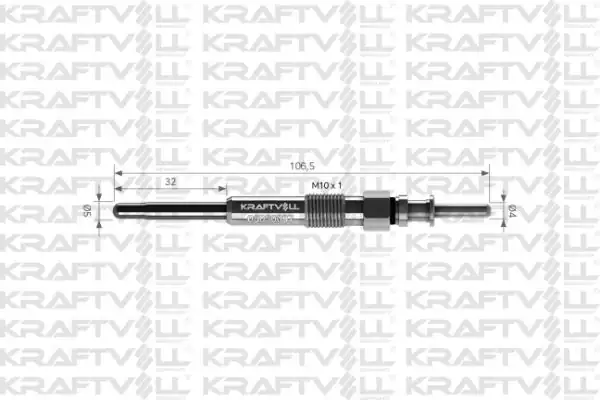 KRAFTVOLL 05030097-12 | Kızdırma Bujisi Bmw E38 E39 E46 E53 Land Rover Freelander 2 0 Td4 Range III M47 M57 Omega B 12 Adet