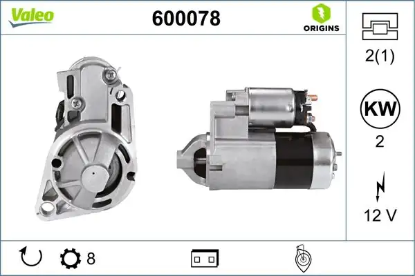 Valeo 600078 Marş Motoru Kmp Kia Carnıval 2 5 Marş Motoru Kmp Bınek İthal