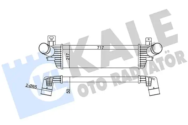 KALE 343000 | Turbo Radyatörü VW Transporter V T5 T6 T7 Multıvan V 2 0 TDI Cfca 10 19