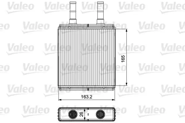 Valeo 812427 Kalorifer Radyatör Hyundai Getz 2003 938703