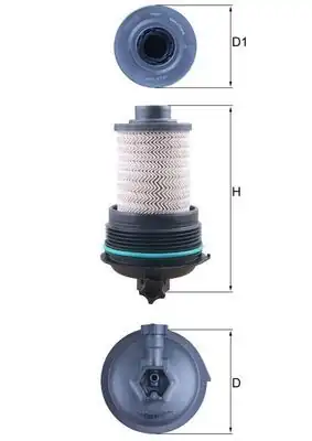 MAHLE KX532 | Mazot Filtresi 16 Transit 2 0tdci 896177