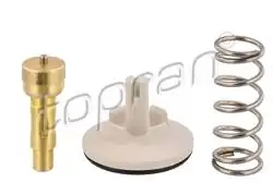 TOPRAN 113287 | Termostat 87°C VW Golf V 04-09 Passat 06-11 Polo 02-, Fabia, Octavia II, Roomster 1.2 1.6