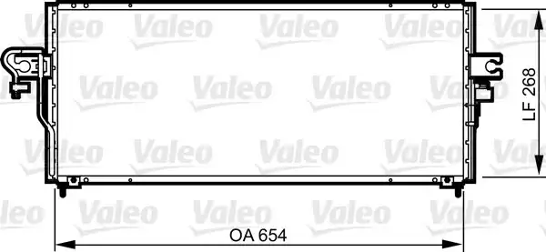 Valeo 817794 Kondenser Nissan Almera Klima Bınek İthal