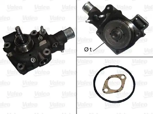 Valeo 506304 Su Pompası Iveco New Daily Motor Soğutma Bınek İthal