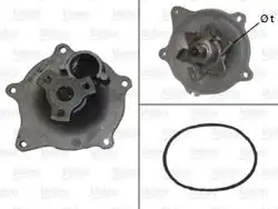 VALEO 506454 | Su Pompası Chrysler Voyager 3.3 / 3.8 Motor Soğutma Bınek (Ithal)