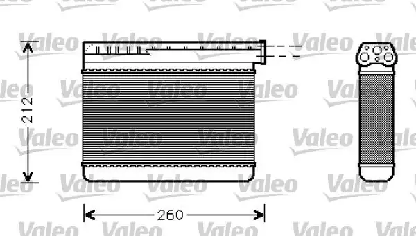 Valeo 812240 Kalorifer Radyatörü Bmw 3 Series E36 Klimalı