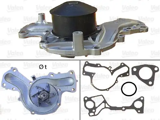 Valeo 506958 Su Pompası Mitsubishi Pajero III 2000 3 5 Motor Soğutma Bınek İthal