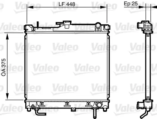 Valeo 735578 Radyatör Suzuki Jımny 1 3 16v4 4 4wd Motor Soğutma Bınek İthal