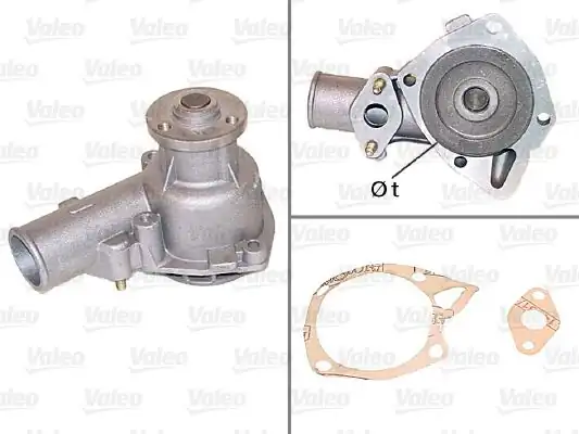 Valeo 506098 Su Pompası Fiat Seat 124 131 132 Motor Soğutma Bınek İthal
