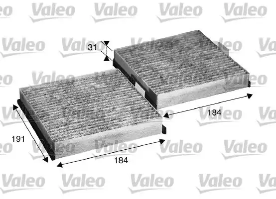 Valeo 715568 Kabin Filtresi 2 li Tk Renault Avantime Espace III Ca Klima Bınek İthal