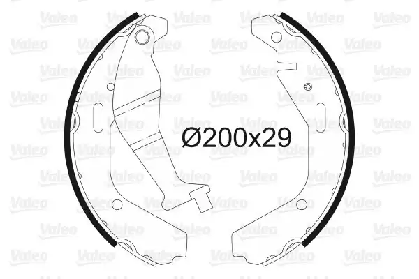 Valeo 564102 Arka Fren Balatası Pabuç Opel Agila 3 2000 12 2007
