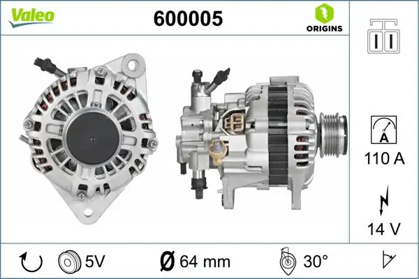 Valeo 600005 Alternatör Kmp Kia Carnıval Alternatör Kmp Bınek İthal